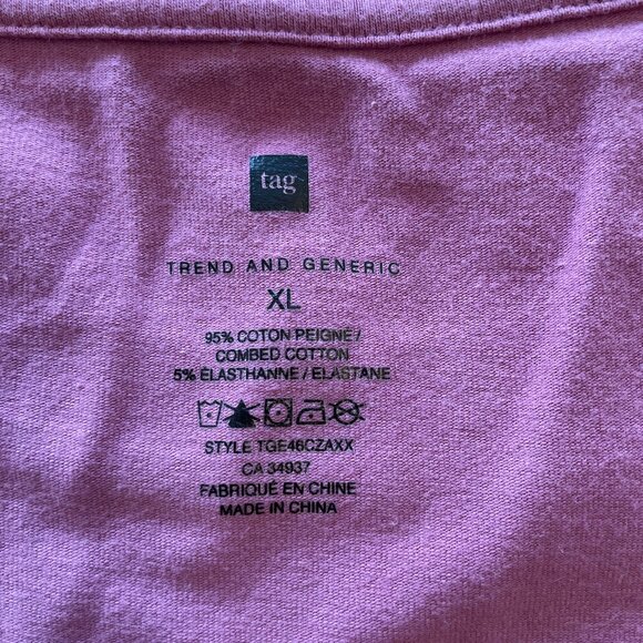 Tag Pink Cotton Secret Garden Tee - Picture 3 of 6